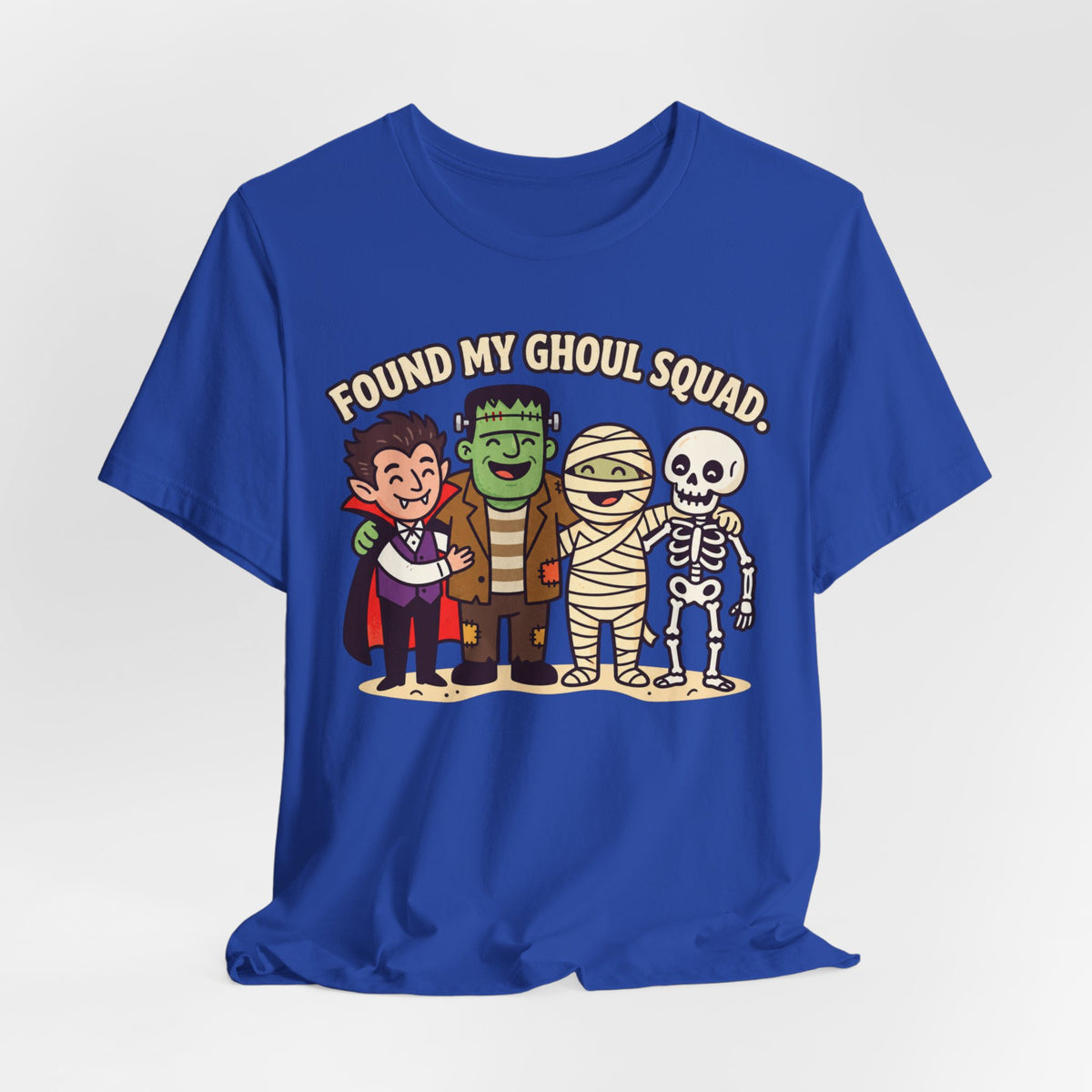 Found My Ghoul Squad Cute Halloween T-Shirt