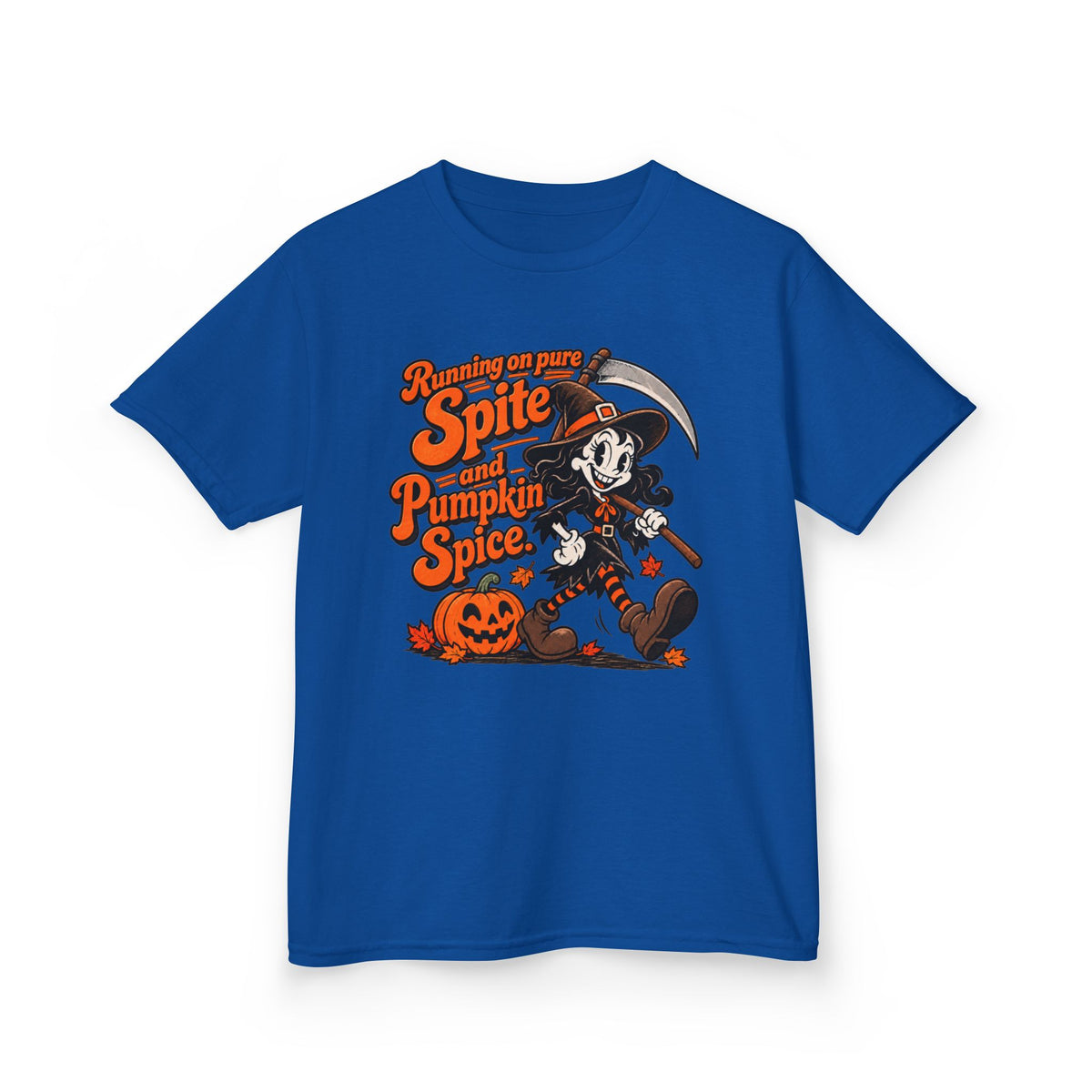 Running on Spite & Pumpkin Spice Holloween Tee