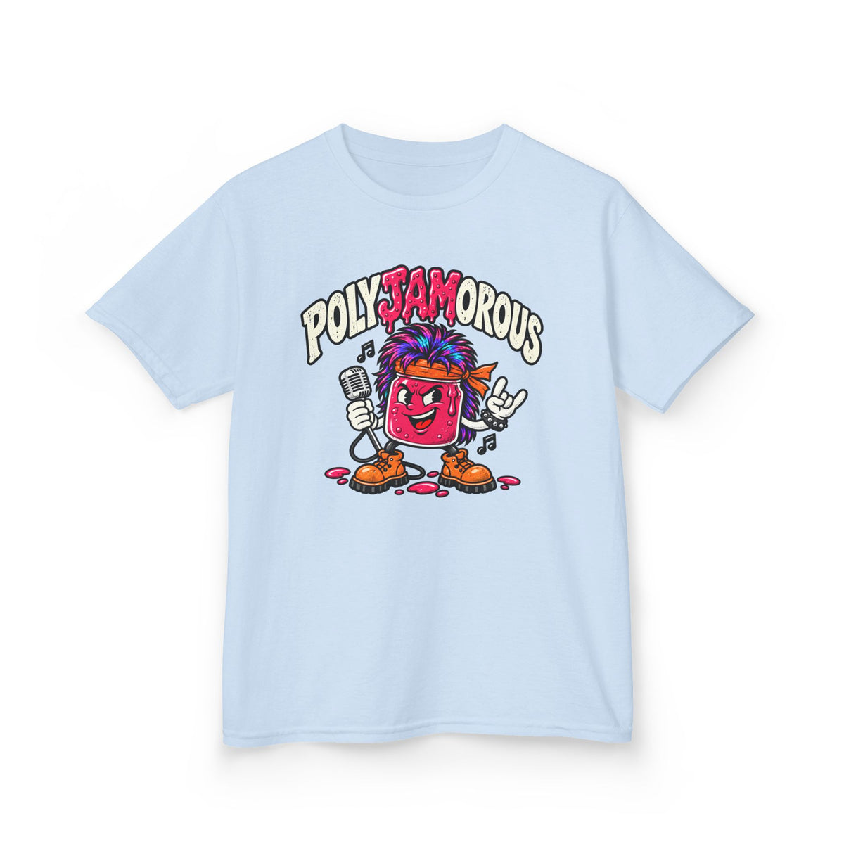 PolyJamorous Funny Retro Kids T-Shirt