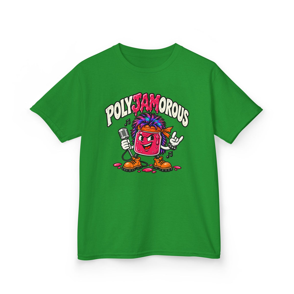 PolyJamorous Funny Retro Kids T-Shirt