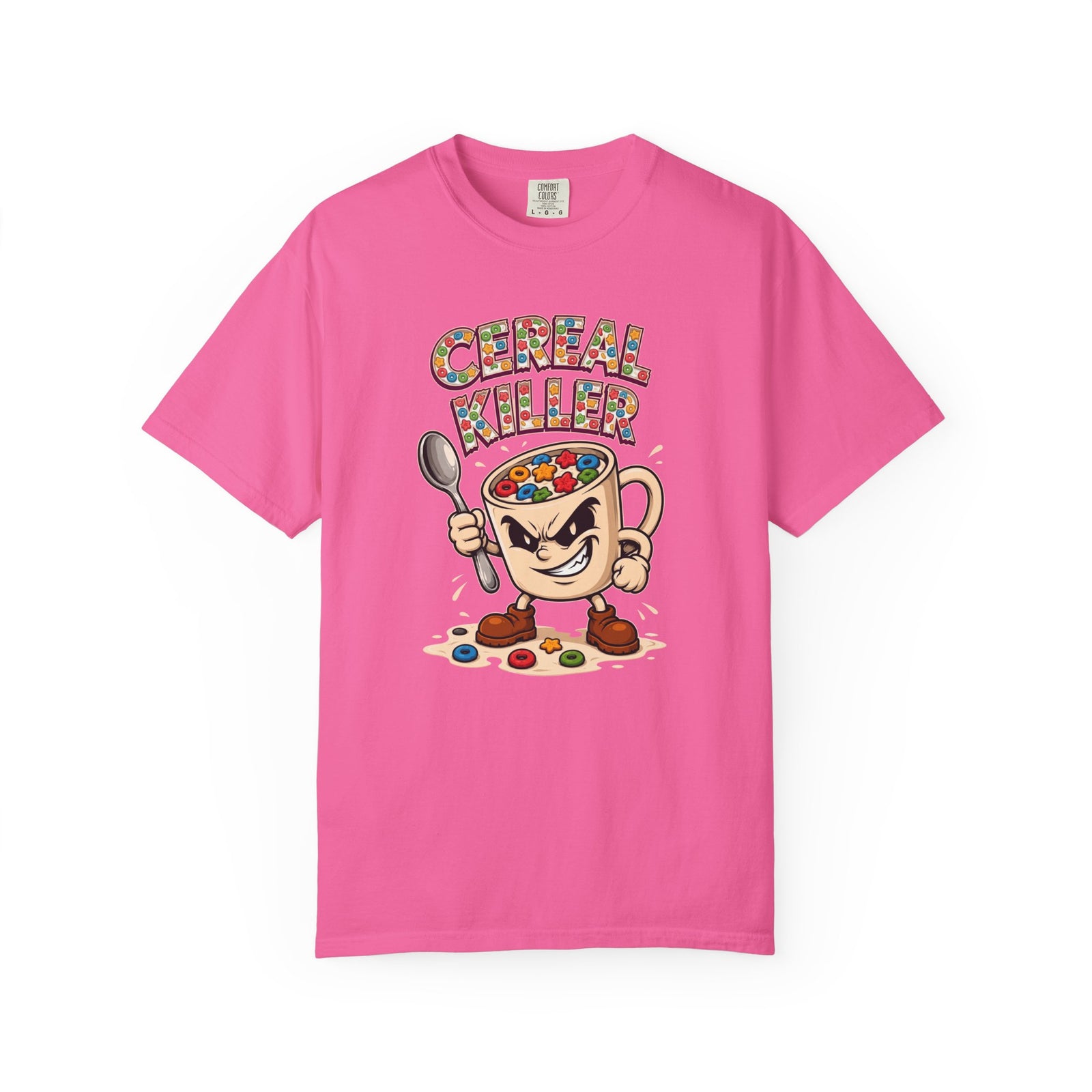Cereal Killer Funny Retro T-Shirt