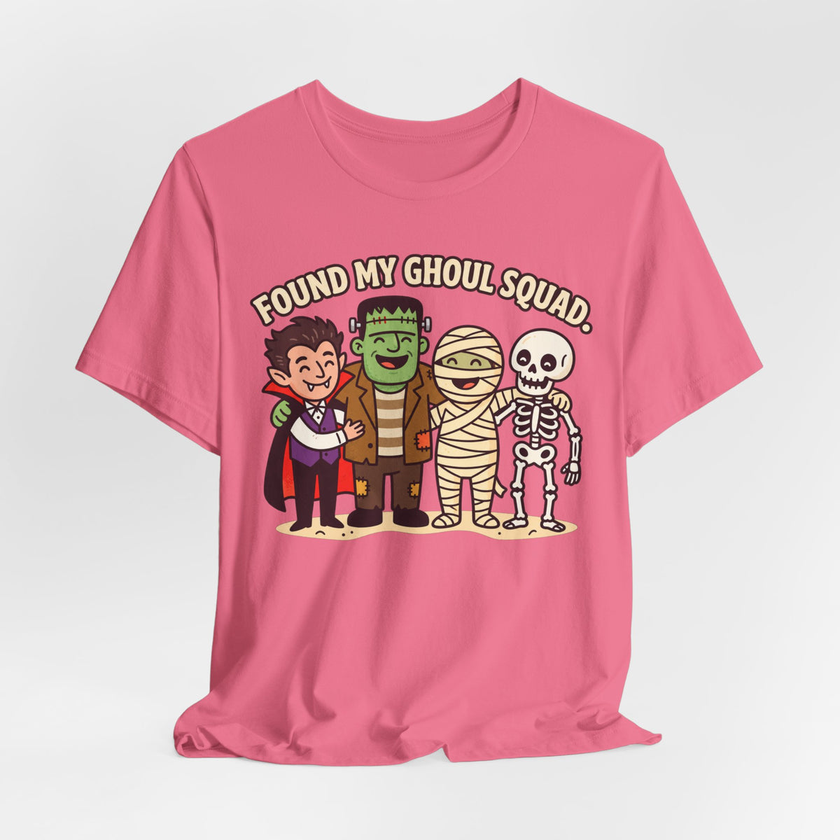 Found My Ghoul Squad Cute Halloween T-Shirt