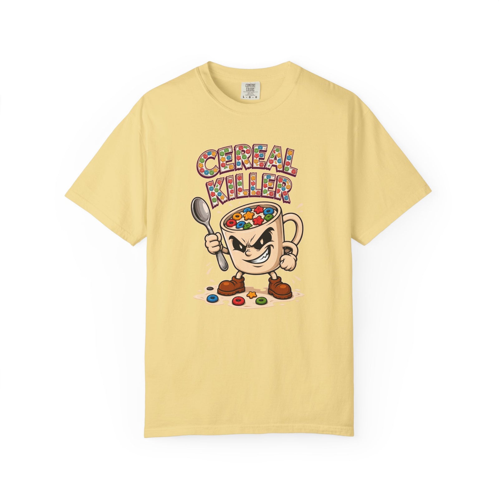 Cereal Killer Funny Retro T-Shirt