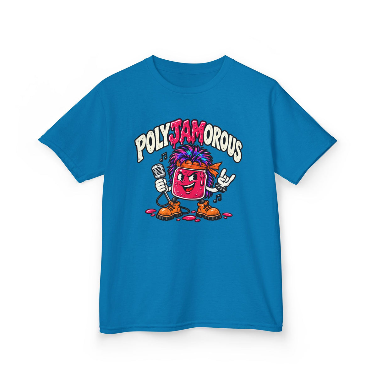 PolyJamorous Funny Retro Kids T-Shirt