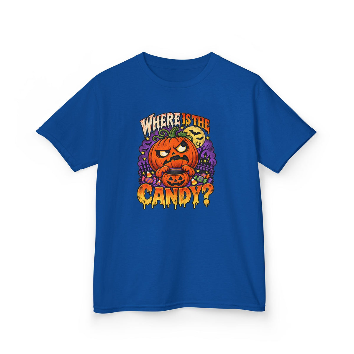 Where Is The Candy? Kids Halloween Trick-or-Treating T-Shirt