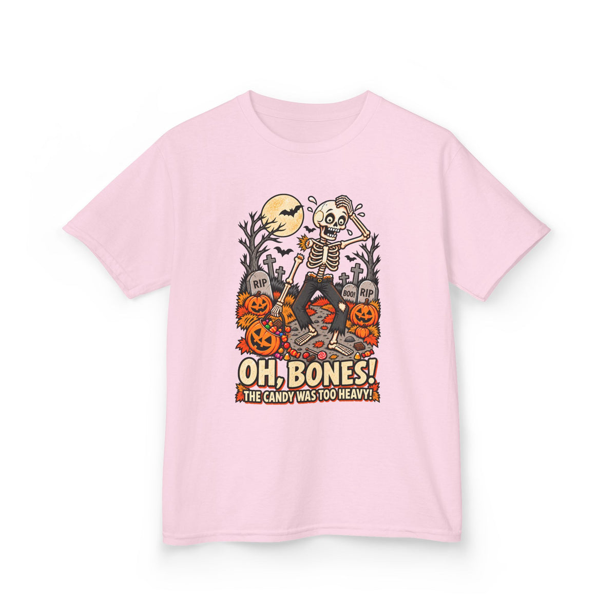 Oh, Bones! The Candy Was Too Heavy Trick-or-Treat Shirt