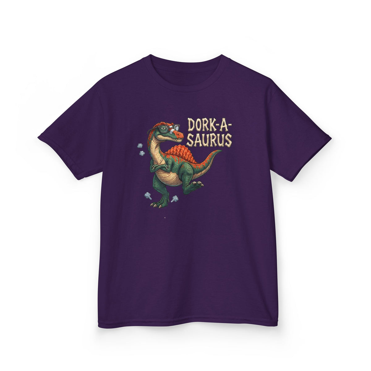 Dork-A-Saurus Funny Kids Dinosaur Tee