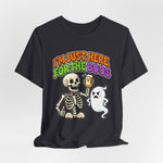 I'm Just Here for the Boos Funny Halloween Tee Shirt