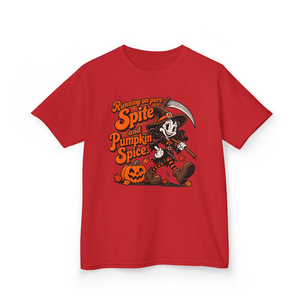 Running on Spite & Pumpkin Spice Holloween Tee