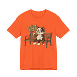 Nope Lulz Funny Retro Cat Tee