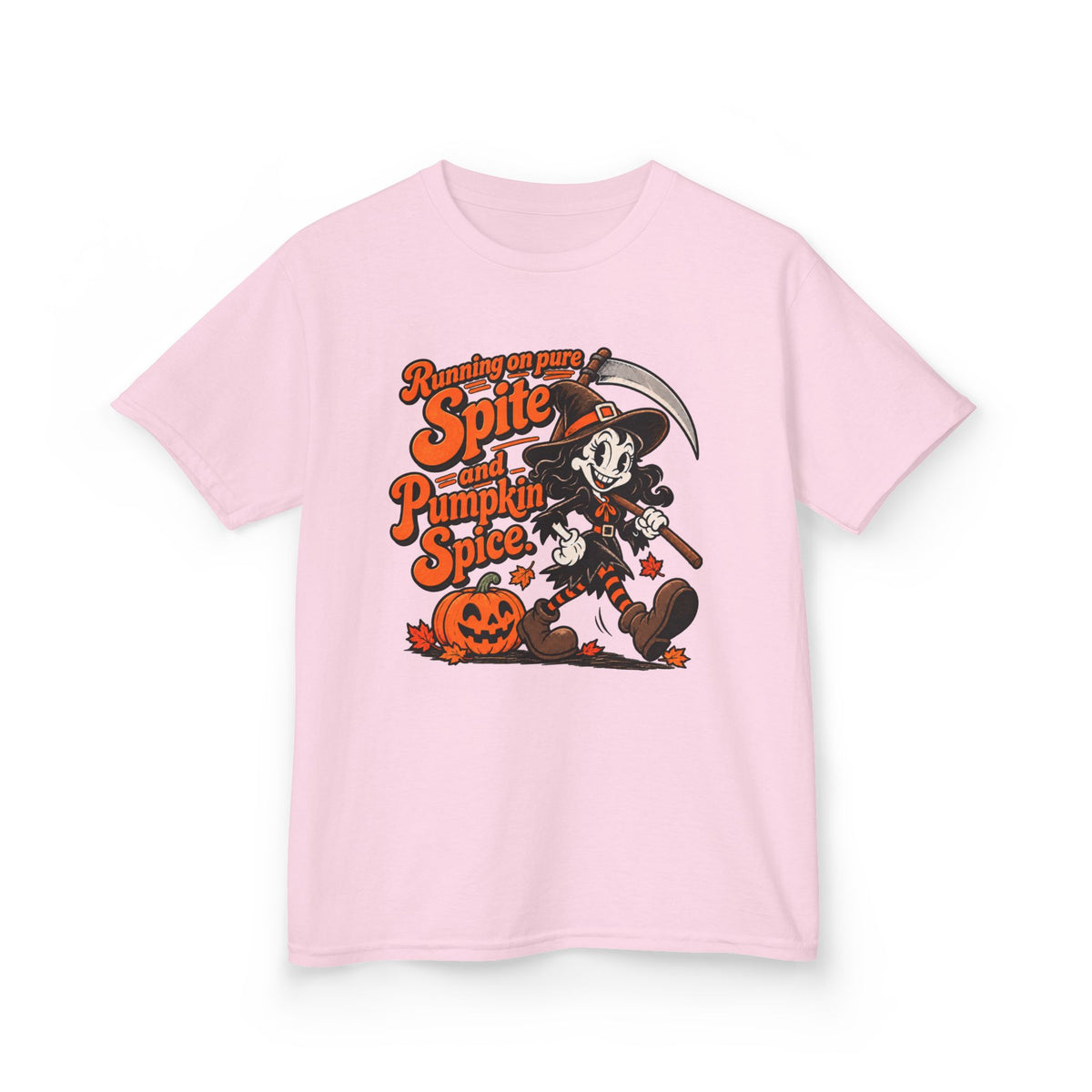 Running on Spite & Pumpkin Spice Holloween Tee