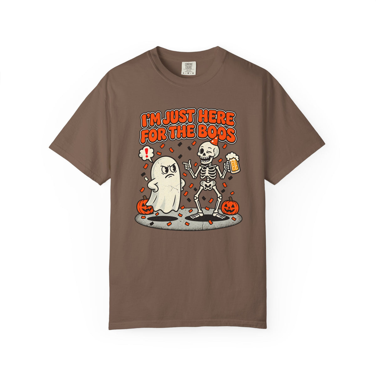 I'm Just Here for the Boos Funny Halloween Tee