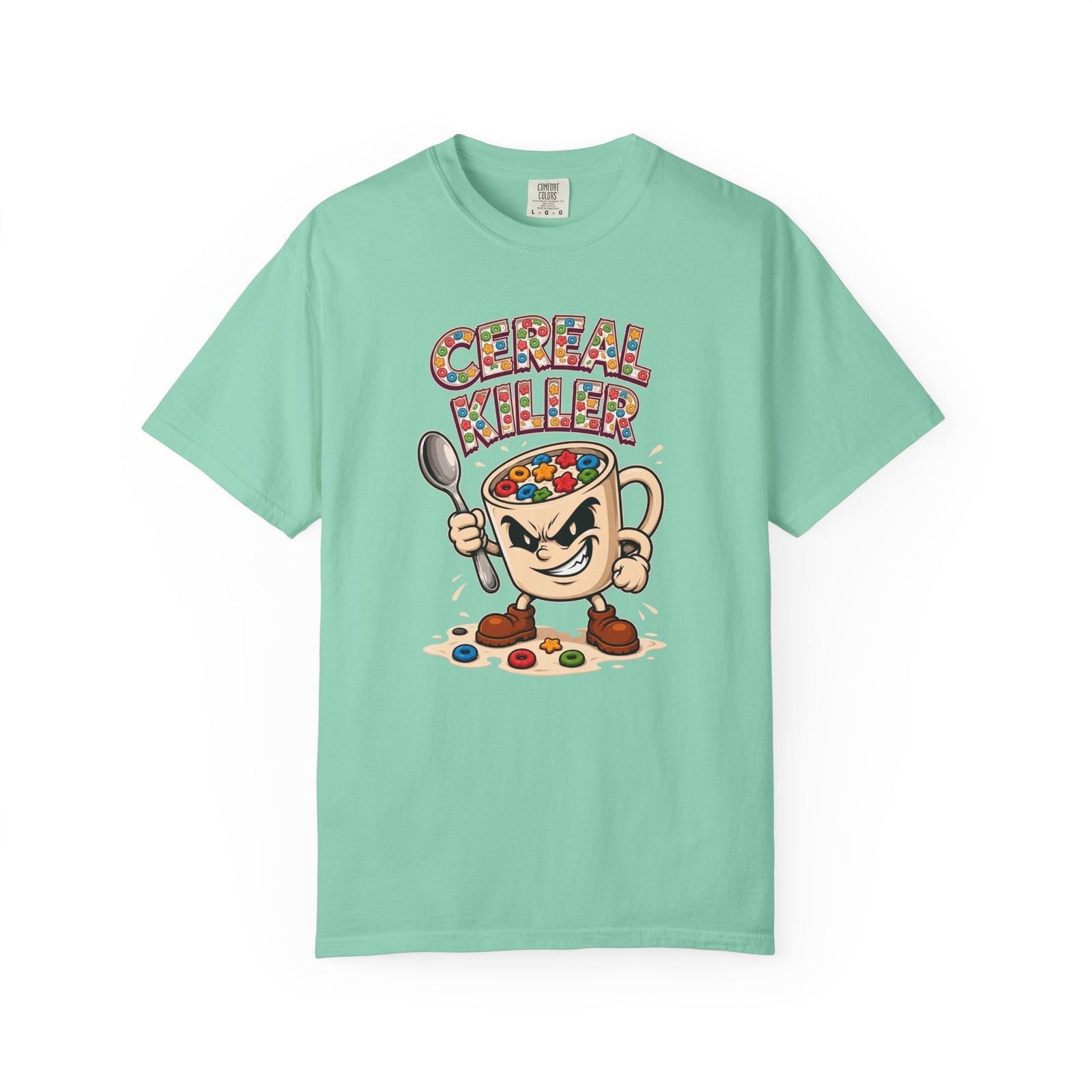 Cereal Killer Funny Retro T-Shirt