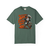 Running On Spite And Pumpkin Spice Funny Halloween Tee