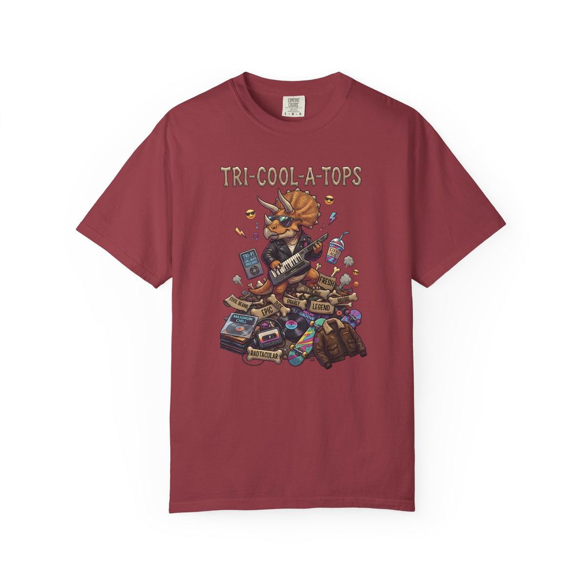 Tri-Cool-A-Tops Funny Dinosaur T-Shirt