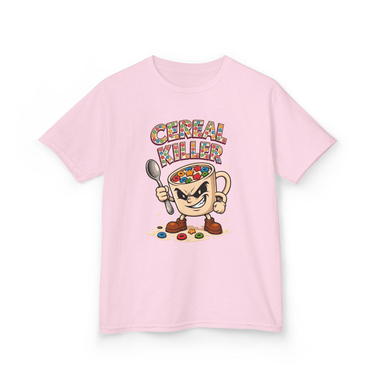Cereal Killer Funny Retro Kids T-Shirt