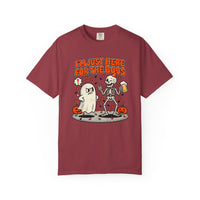 I'm Just Here for the Boos Funny Halloween Tee