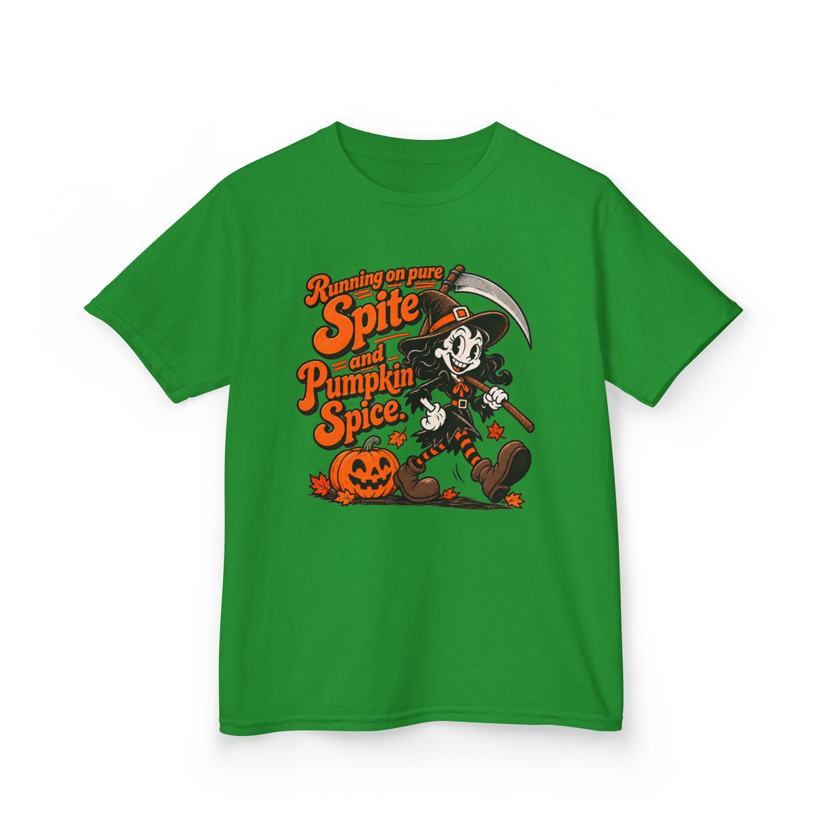 Running on Spite & Pumpkin Spice Holloween Tee