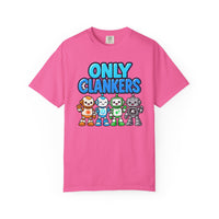 OnlyClankers AI Joke T-Shirt