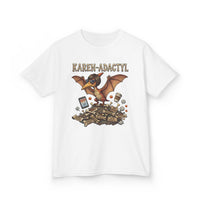 Karen-Adactyl Funny Kids Dinosaur Tee