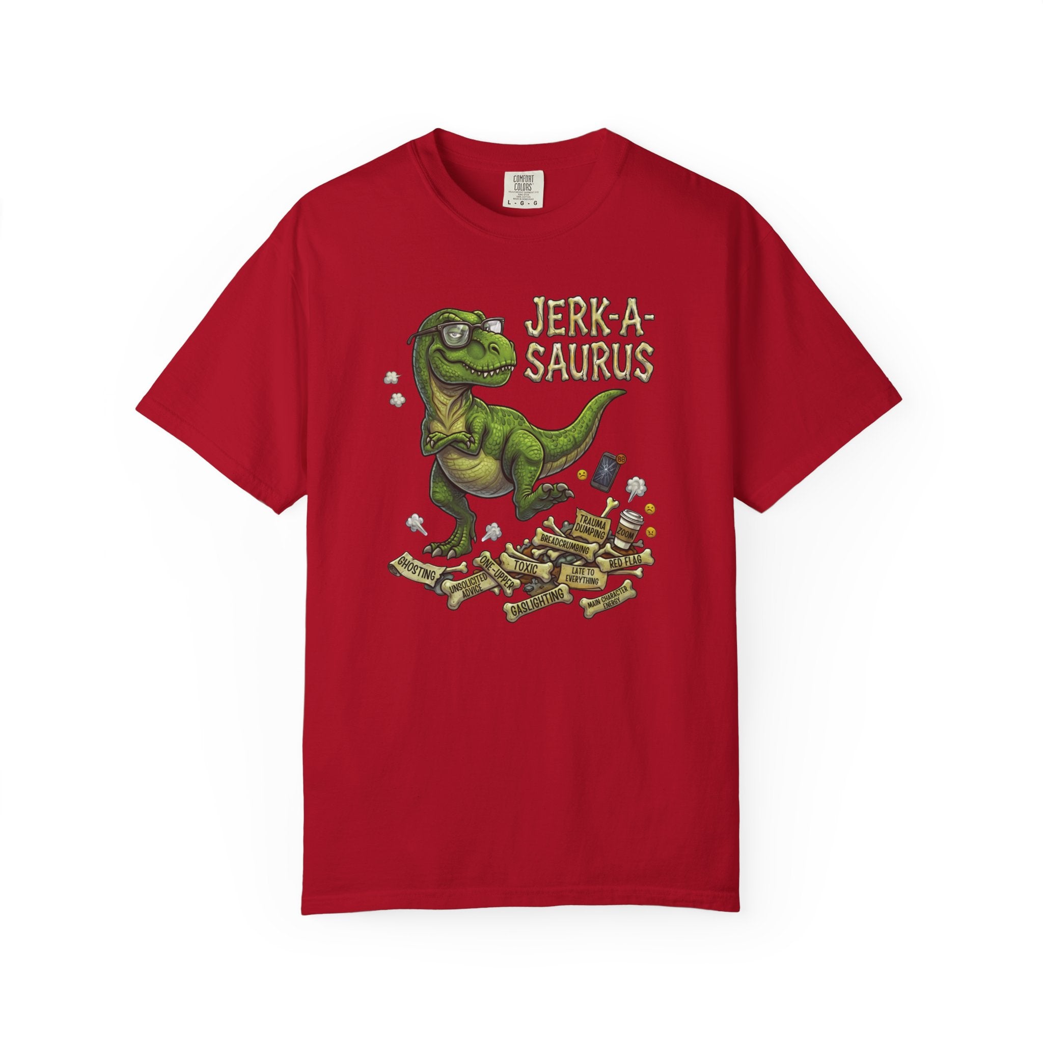 Jerk-A-Saurus T-Shirt | Unisex | Comfort Colors 1717