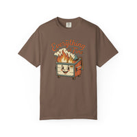 Everything Is Fine Funny Retro T-Shirt