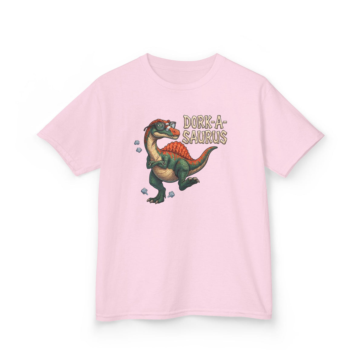 Dork-A-Saurus Funny Kids Dinosaur Tee