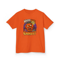 Where Is The Candy? Kids Halloween Trick-or-Treating T-Shirt