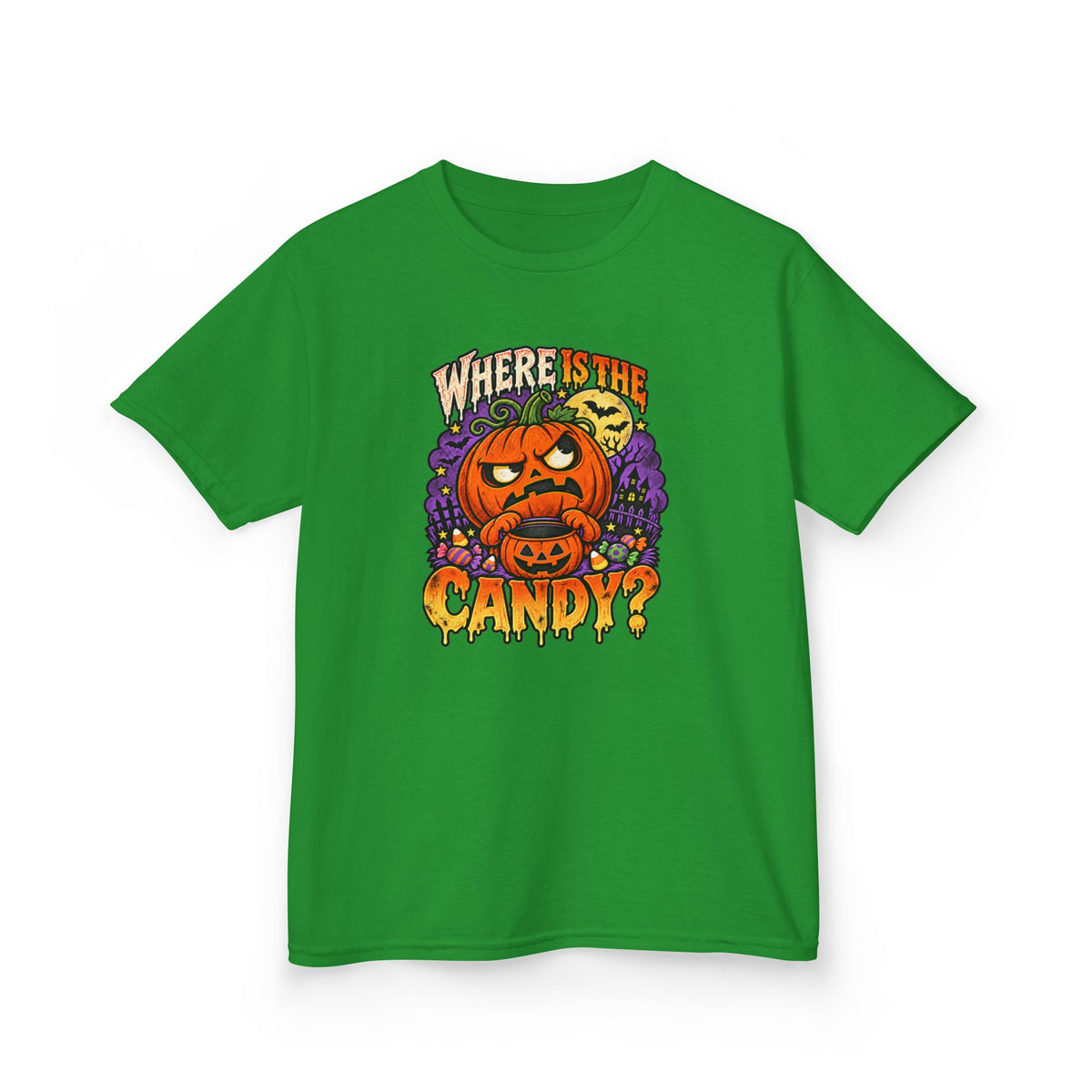 Where Is The Candy? Kids Halloween Trick-or-Treating T-Shirt