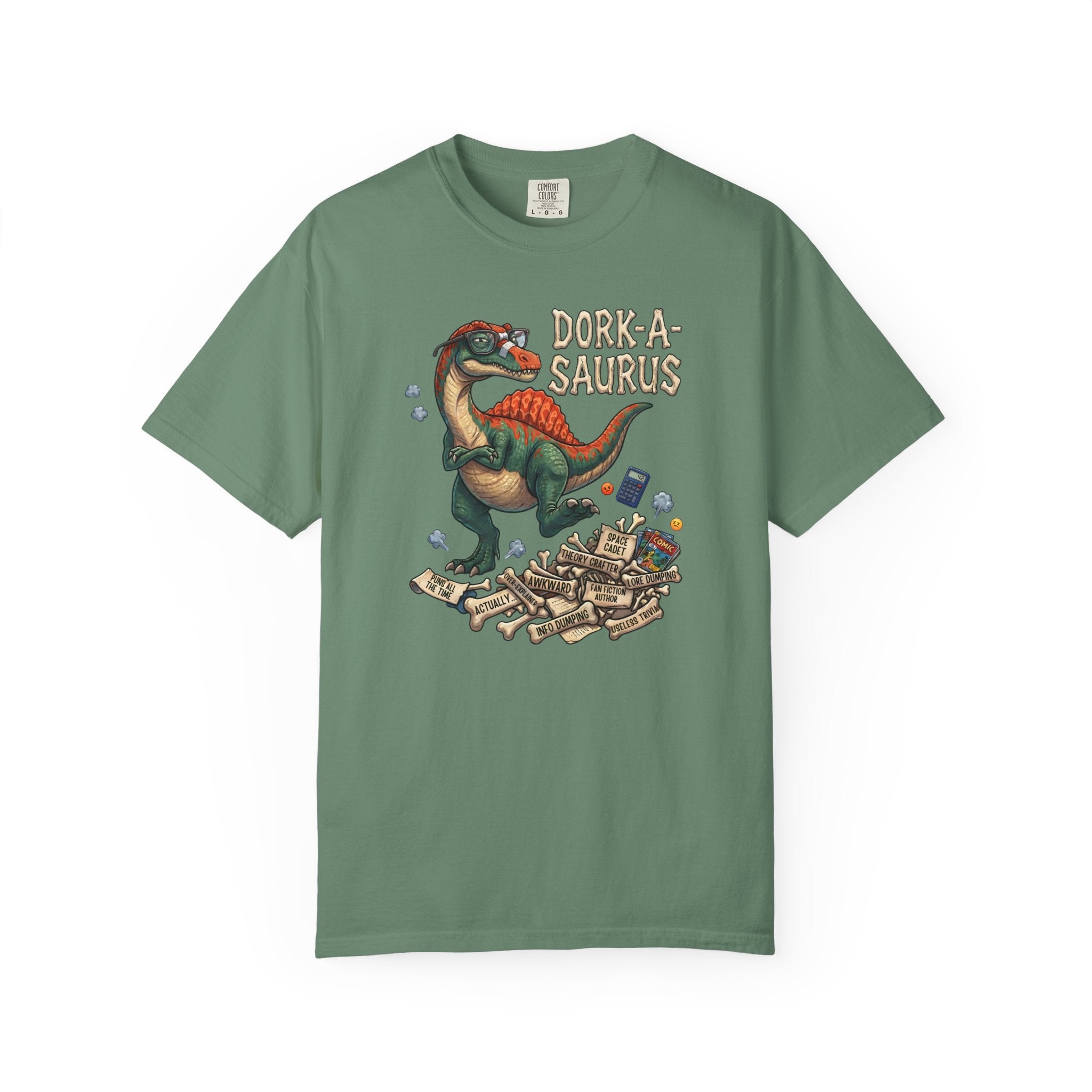 Dork-A-Saurus T-Shirt | Unisex | Comfort Colors 1717