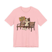 Nope Lulz Funny Retro Cat Tee