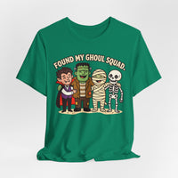 Found My Ghoul Squad Cute Halloween T-Shirt