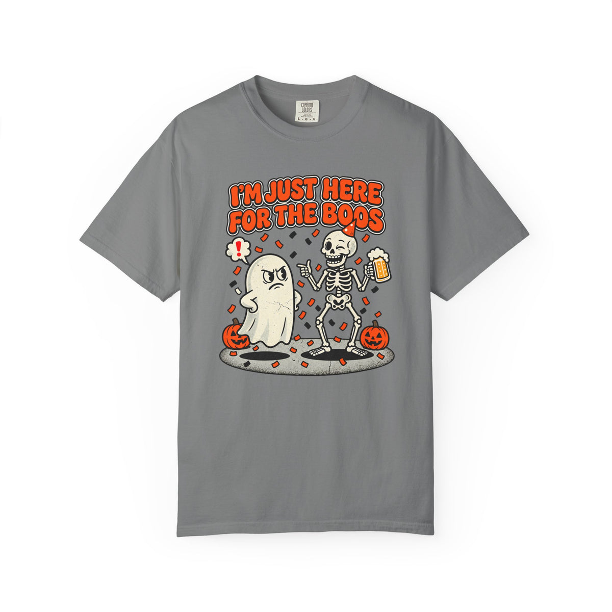 I'm Just Here for the Boos Funny Halloween Tee