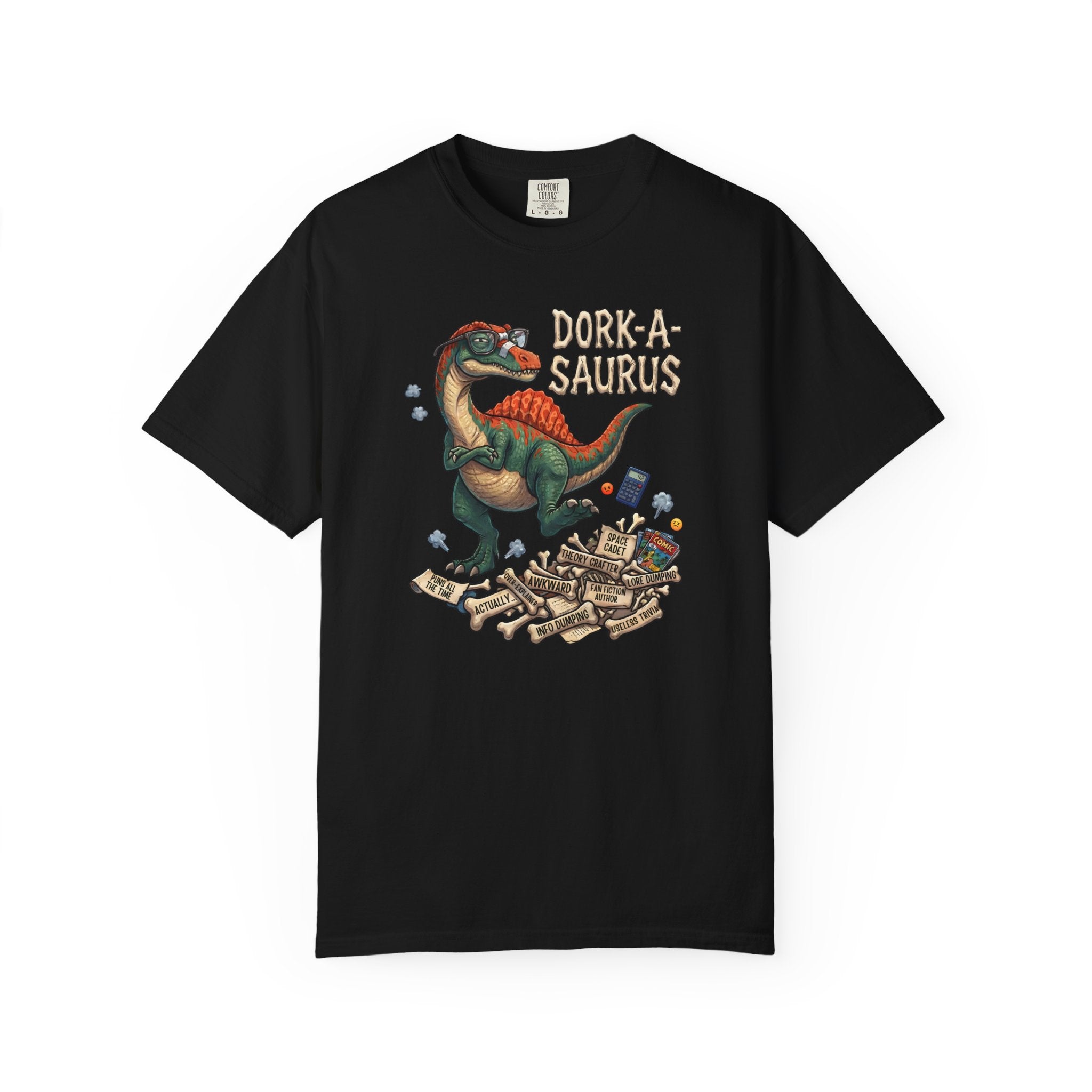 Dork-A-Saurus T-Shirt | Unisex | Comfort Colors 1717
