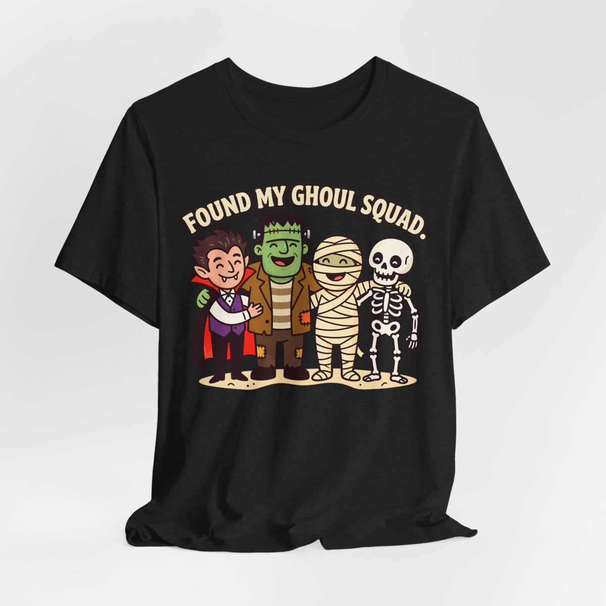 Found My Ghoul Squad Cute Halloween T-Shirt