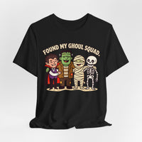 Found My Ghoul Squad Cute Halloween T-Shirt