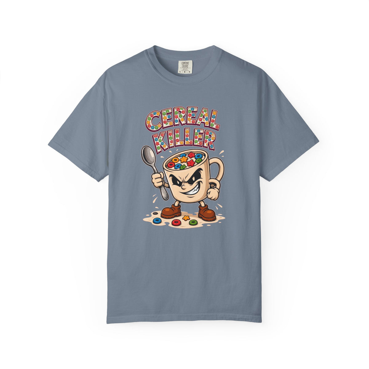 Cereal Killer Funny Retro T-Shirt