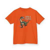 Dork-A-Saurus Funny Kids Dinosaur Tee