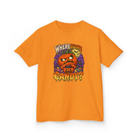 Where Is The Candy? Kids Halloween Trick-or-Treating T-Shirt