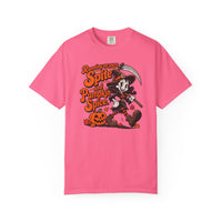 Running On Spite And Pumpkin Spice Funny Halloween Tee
