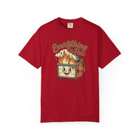 Everything Is Fine Funny Retro T-Shirt