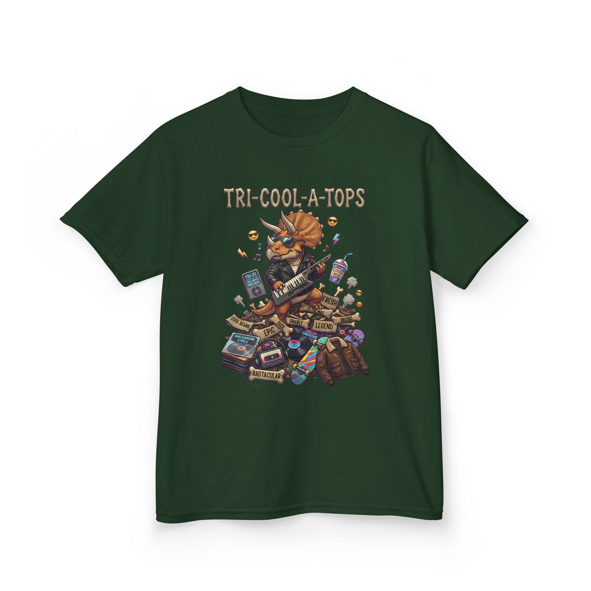 Tri-Cool-A-Tops Kids Funny Tee