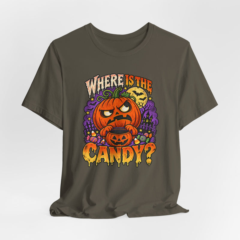 Where Is The Candy? Halloween Trick-or-Treating T-Shirt