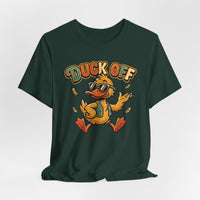 Duck Off Funny Retro Tee