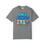 OnlyClankers AI Joke T-Shirt
