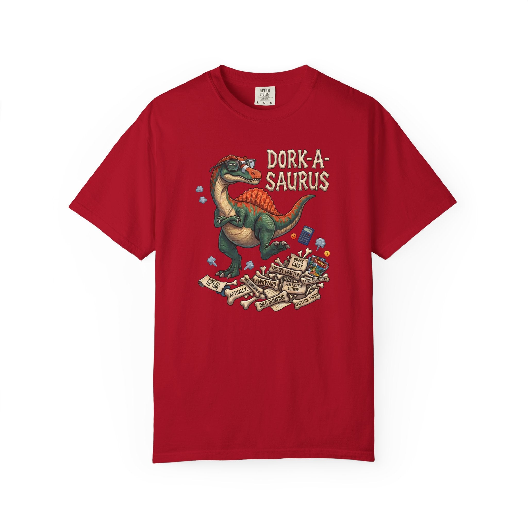 Dork-A-Saurus T-Shirt | Unisex | Comfort Colors 1717