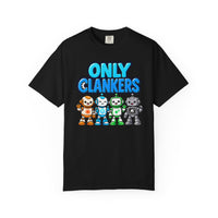 OnlyClankers AI Joke T-Shirt
