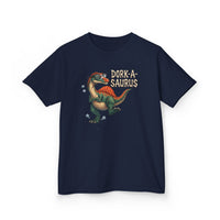 Dork-A-Saurus Funny Kids Dinosaur Tee