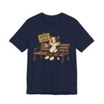 Nope Lulz Funny Retro Cat Tee