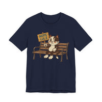 Nope Lulz Funny Retro Cat Tee